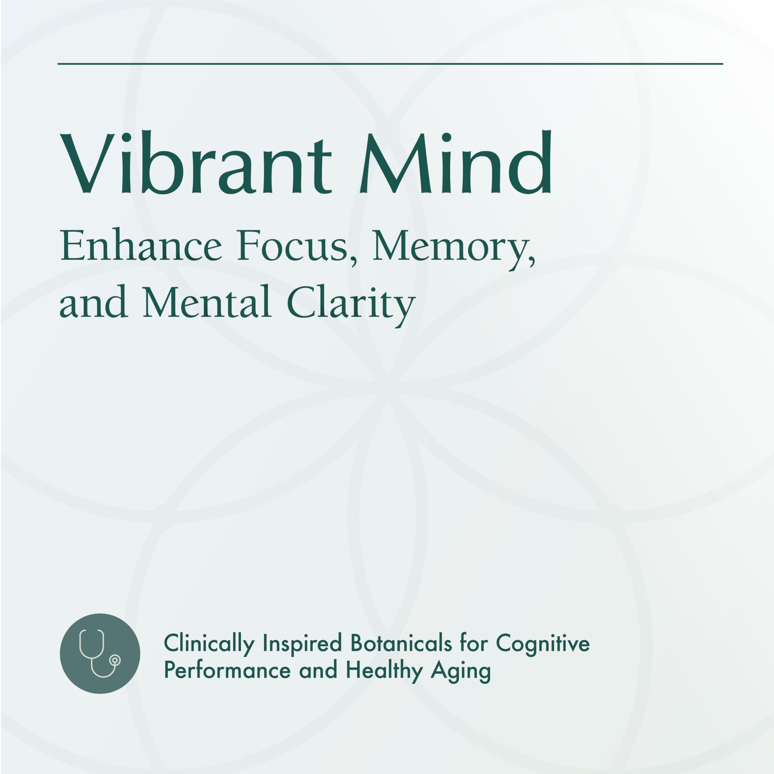 Caffeine-free Vibrant Mind label