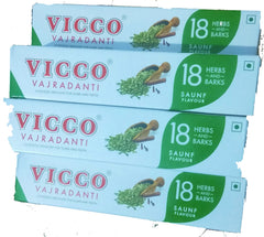 VICCO Saunf Paste 40gm – Pack of 10, packaging side view