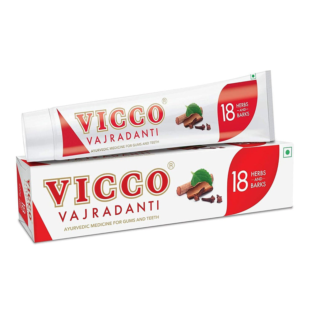 Vicco Vajradanti toothpaste front packaging