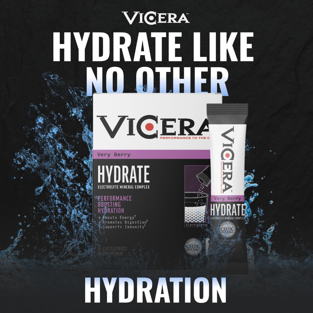VICERA gluten-free and non-GMO drink mix for everyday use.