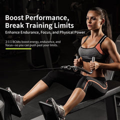 Vicwell Amino Acid ingredients list highlighting 11 amino acids and BCAAs