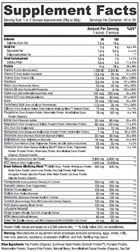 VIDAPURA Keto-Green post-workout shake after gym