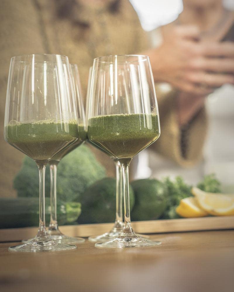 Nutrition facts panel on the tub