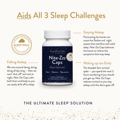 Midlife woman relaxing for hormone-conscious sleep support