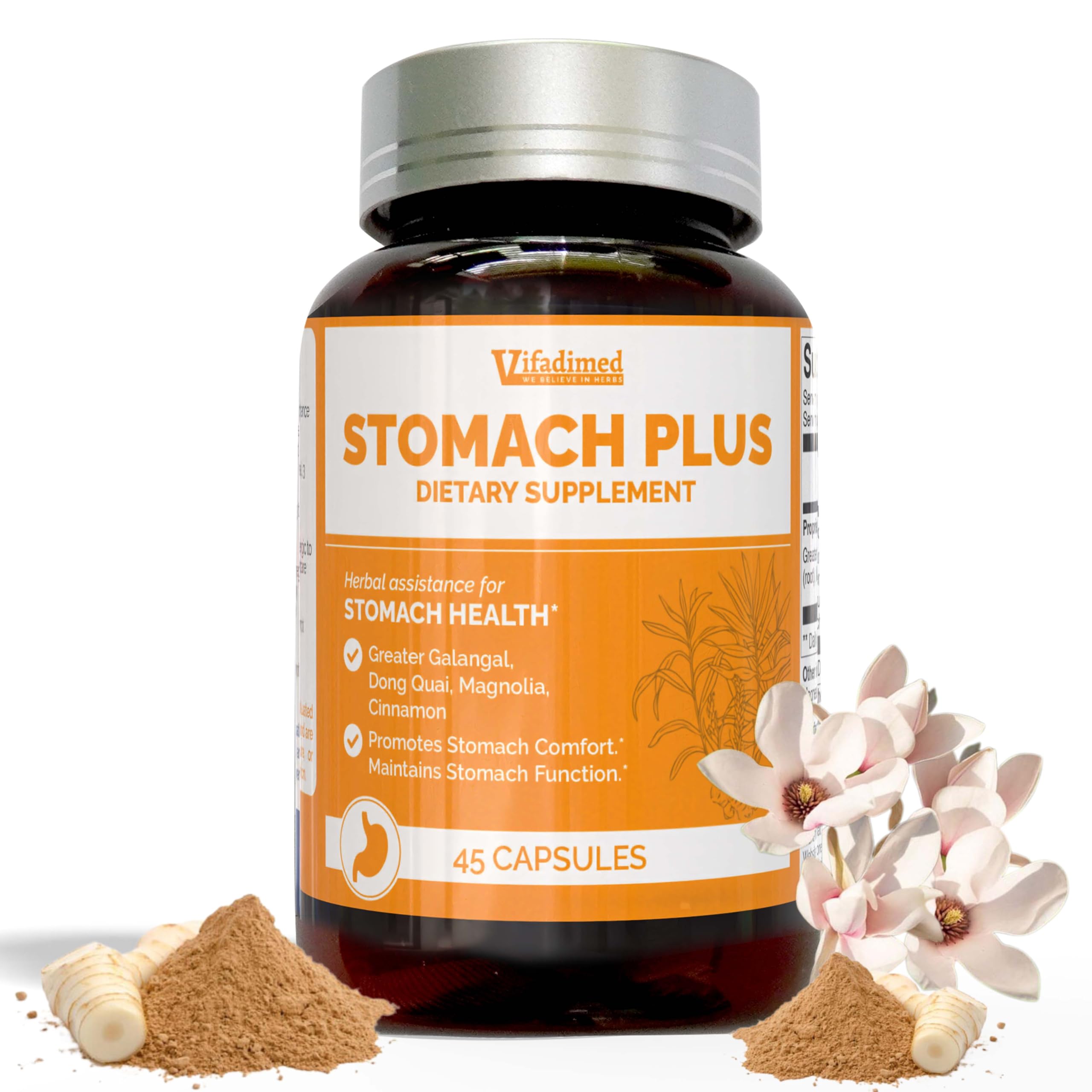 VIFADIMED Stomach Plus bottle with label