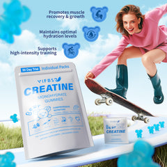 Gummies label highlighting BCAAs and electrolytes