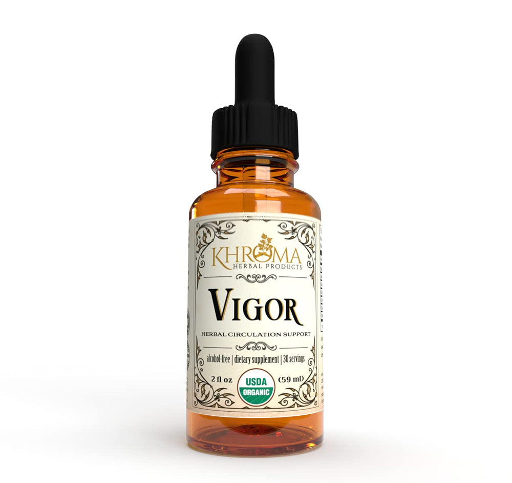 Vigor Organic Circulation Complex 2 oz liquid bottle