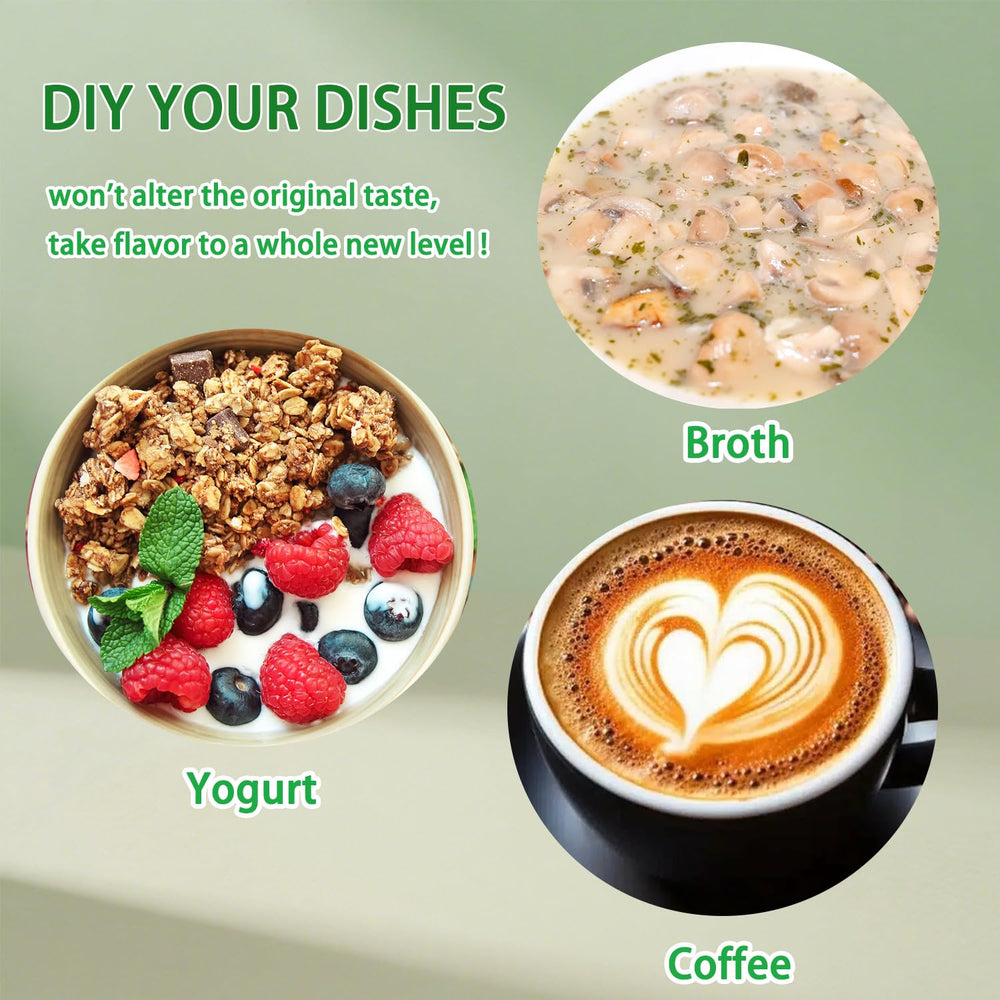 Serving suggestion and measurement visuals