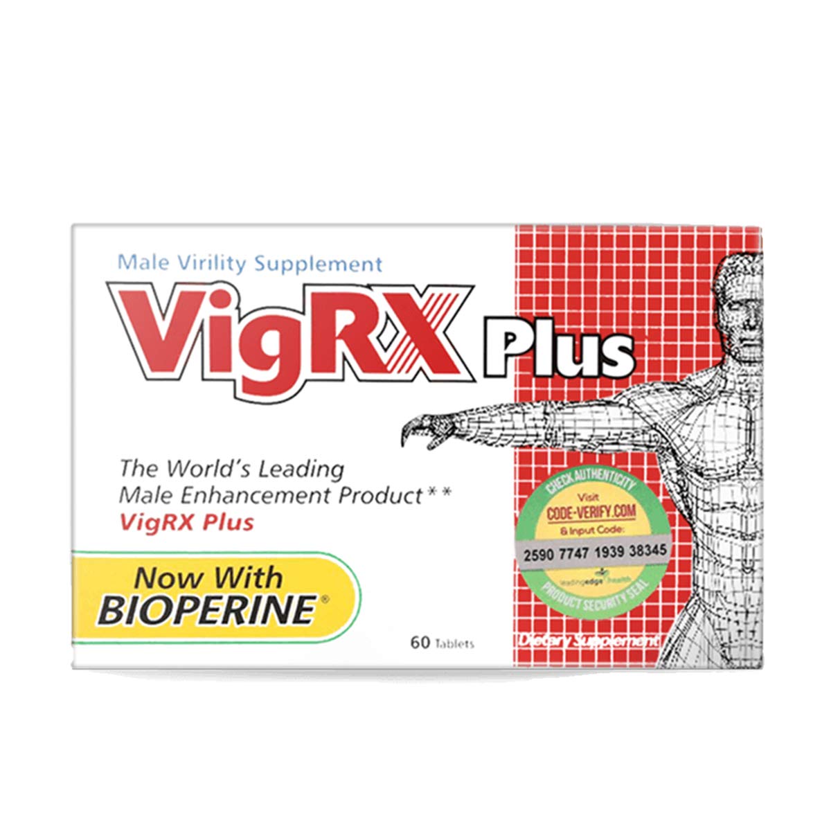 Close-up of VigRX Plus tablets