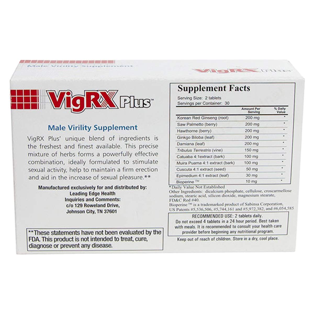 VigRX Plus outer packaging for 3-box bundle