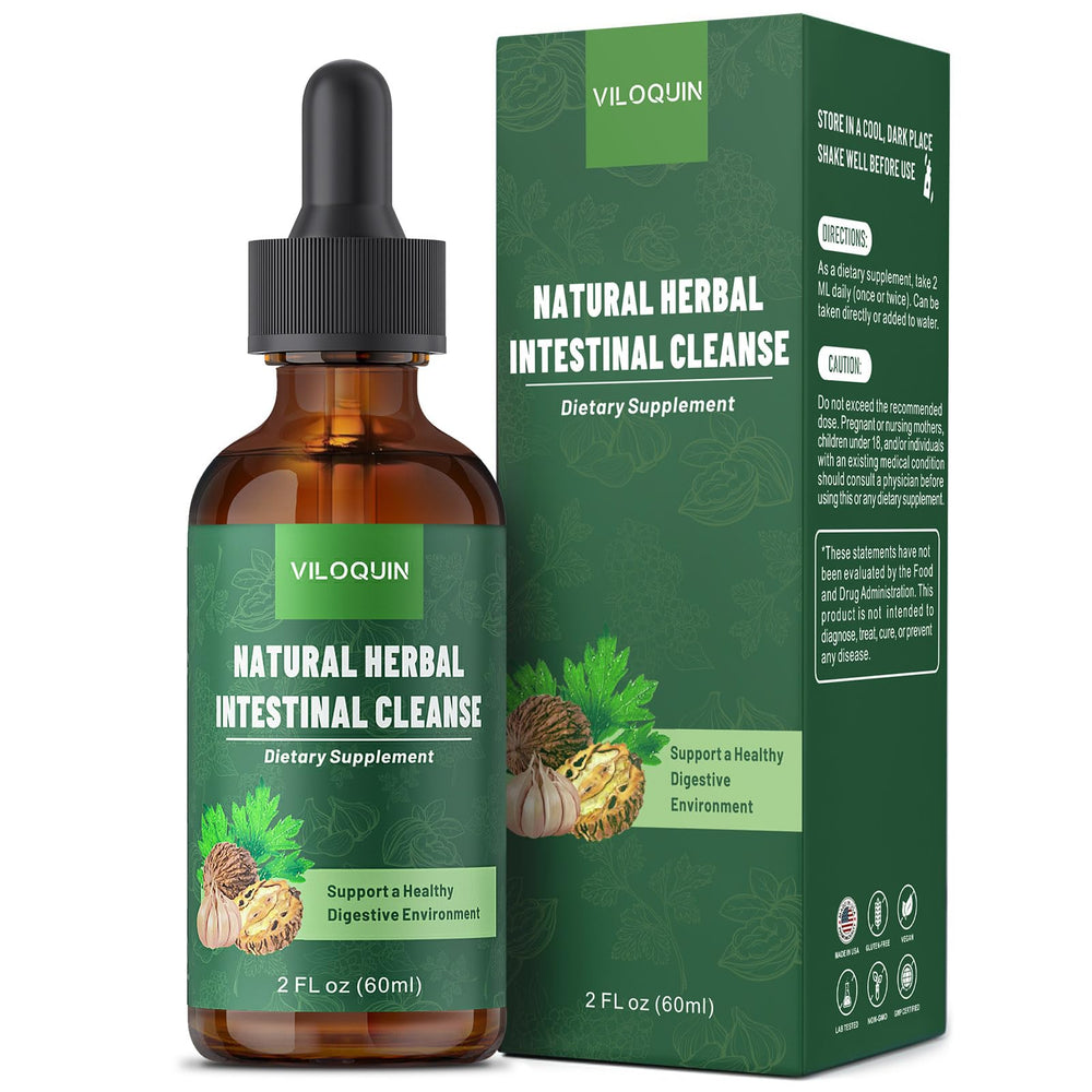 Viloquin Gut Cleanse Detox Liquid bottle