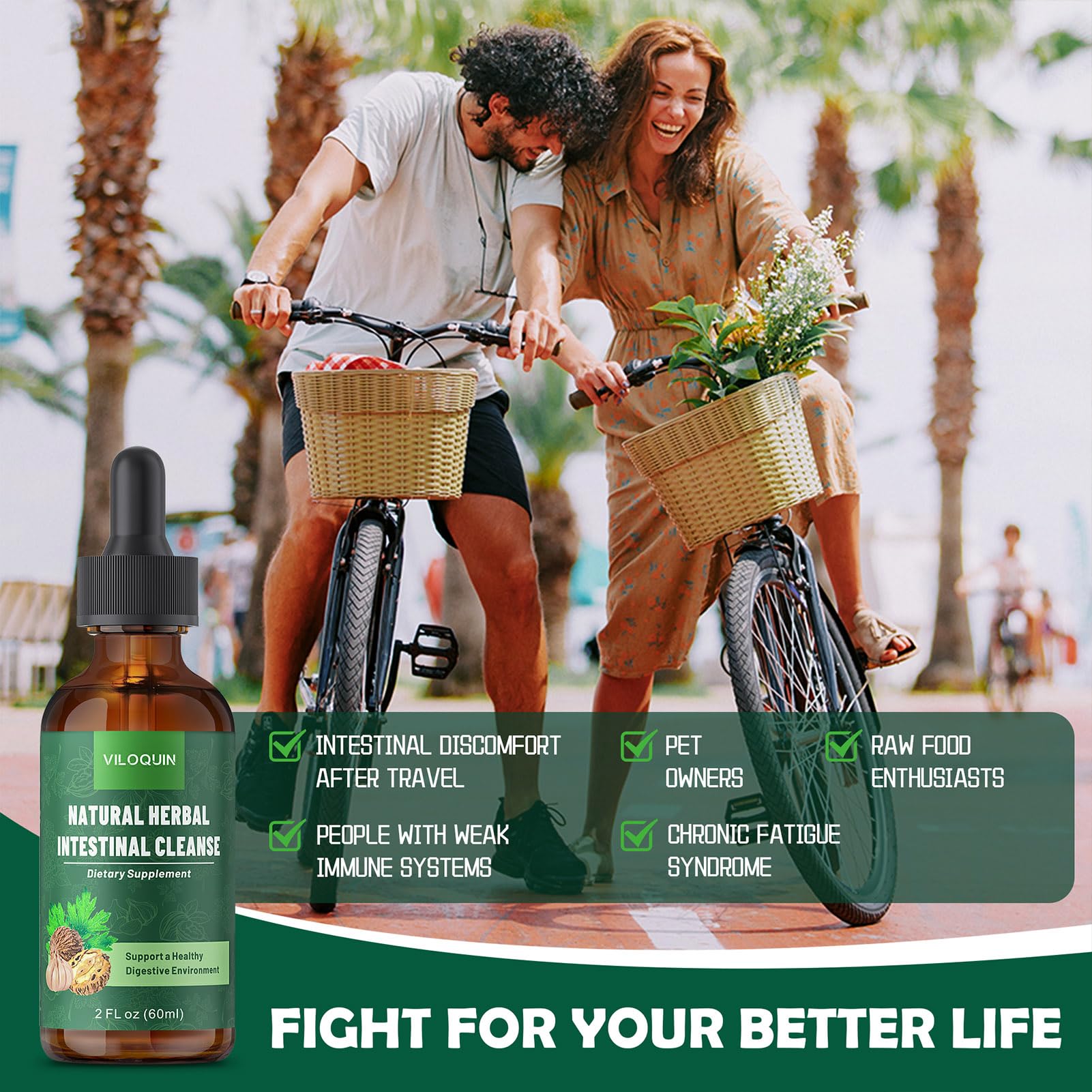 Lifestyle image with bottle and glass of water