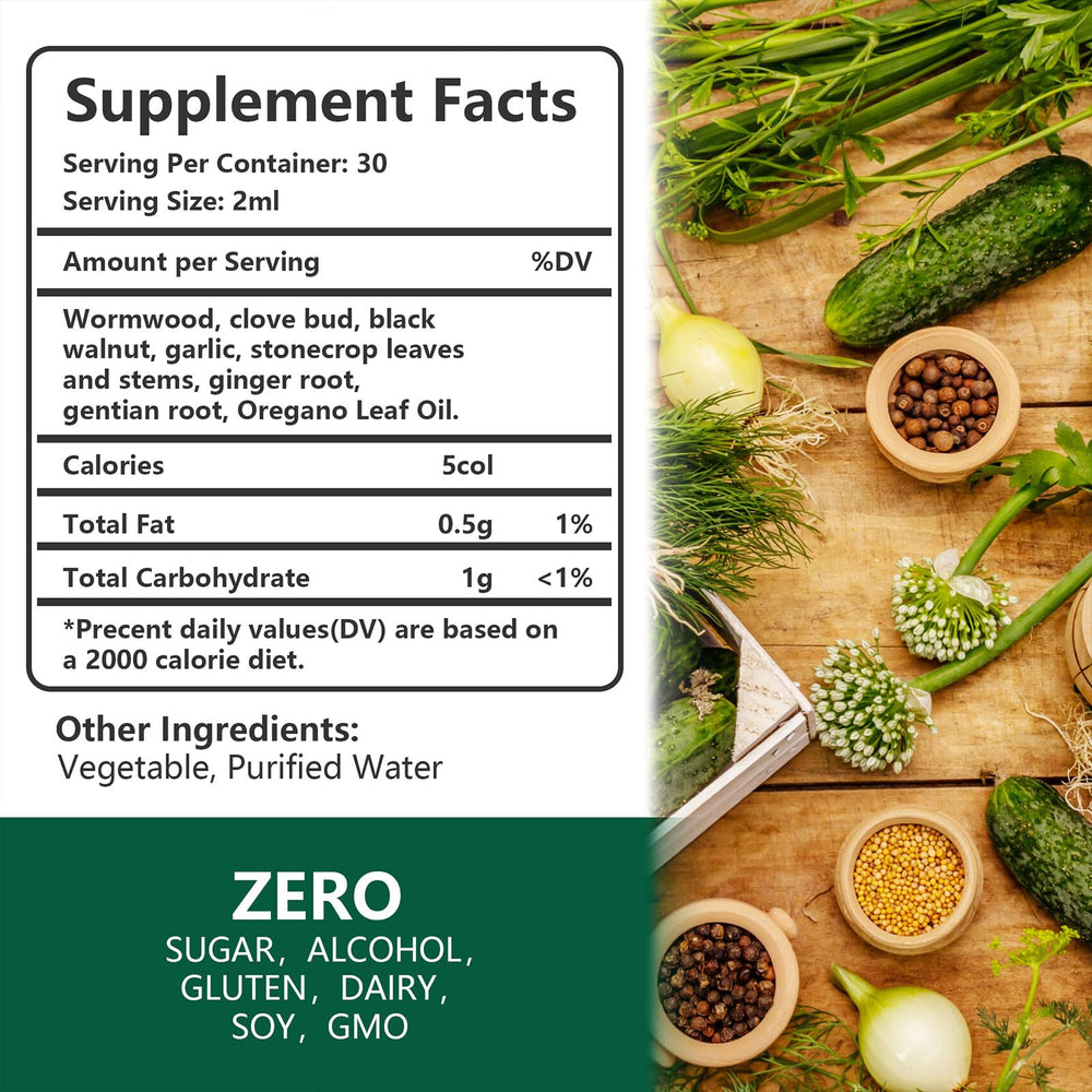 Packaging and bottle display of Viloquin Gut Cleanse Detox Liquid