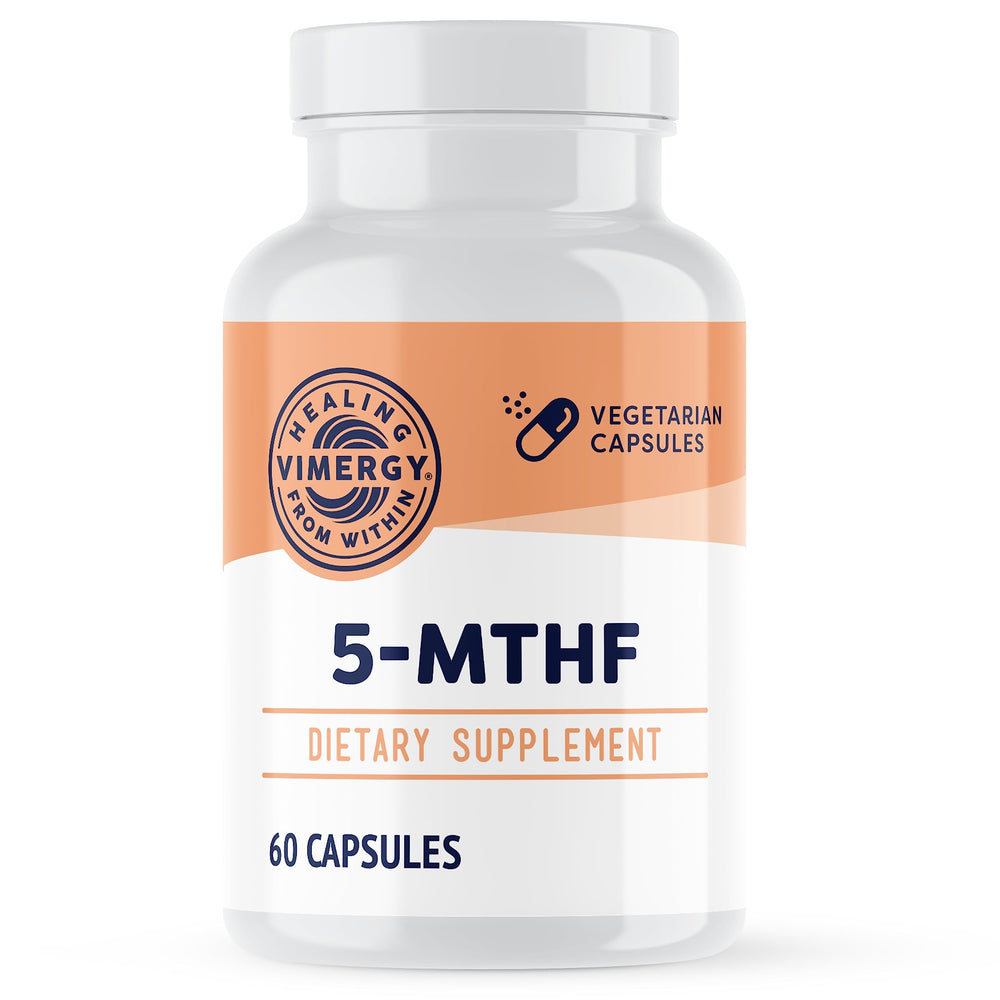 Vimergy 5-MTHF Capsules bottle front view