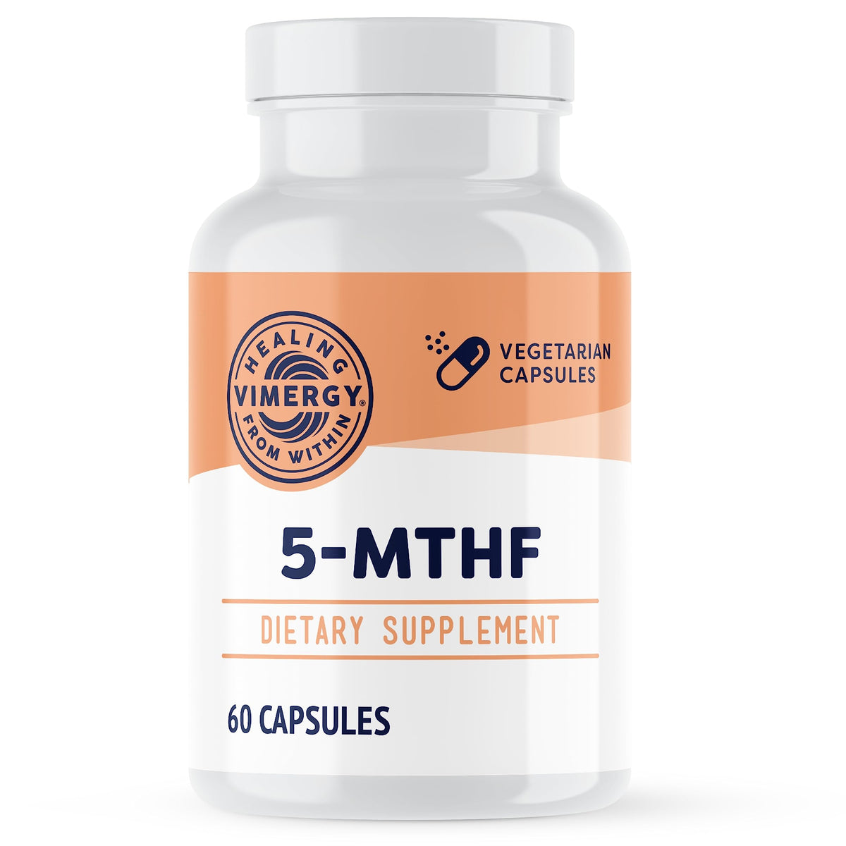 Vimergy 5-MTHF Capsules bottle front view