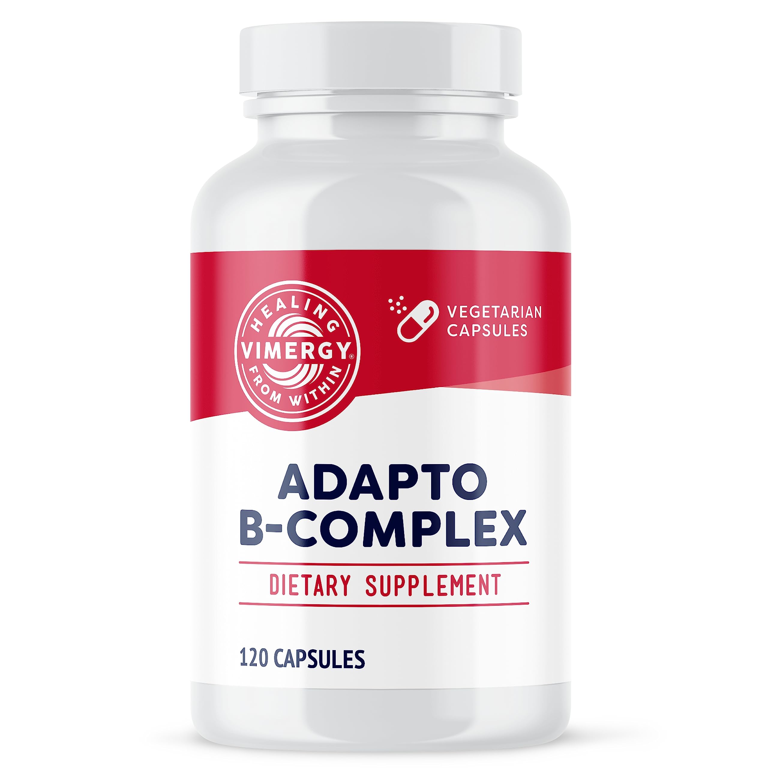 Vimergy Adapto-B Complex bottle on countertop