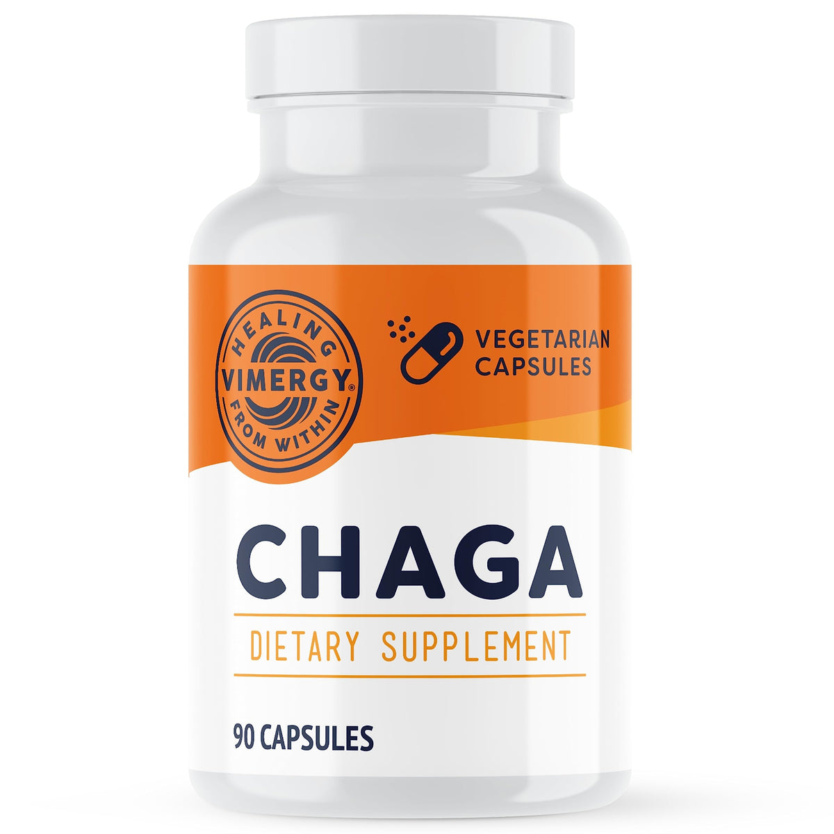 Vimergy Chaga Capsules bottle – front view