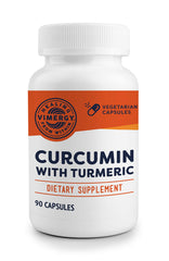 Vimergy Curcumin with Turmeric Liquid Capsules bottle – front view
