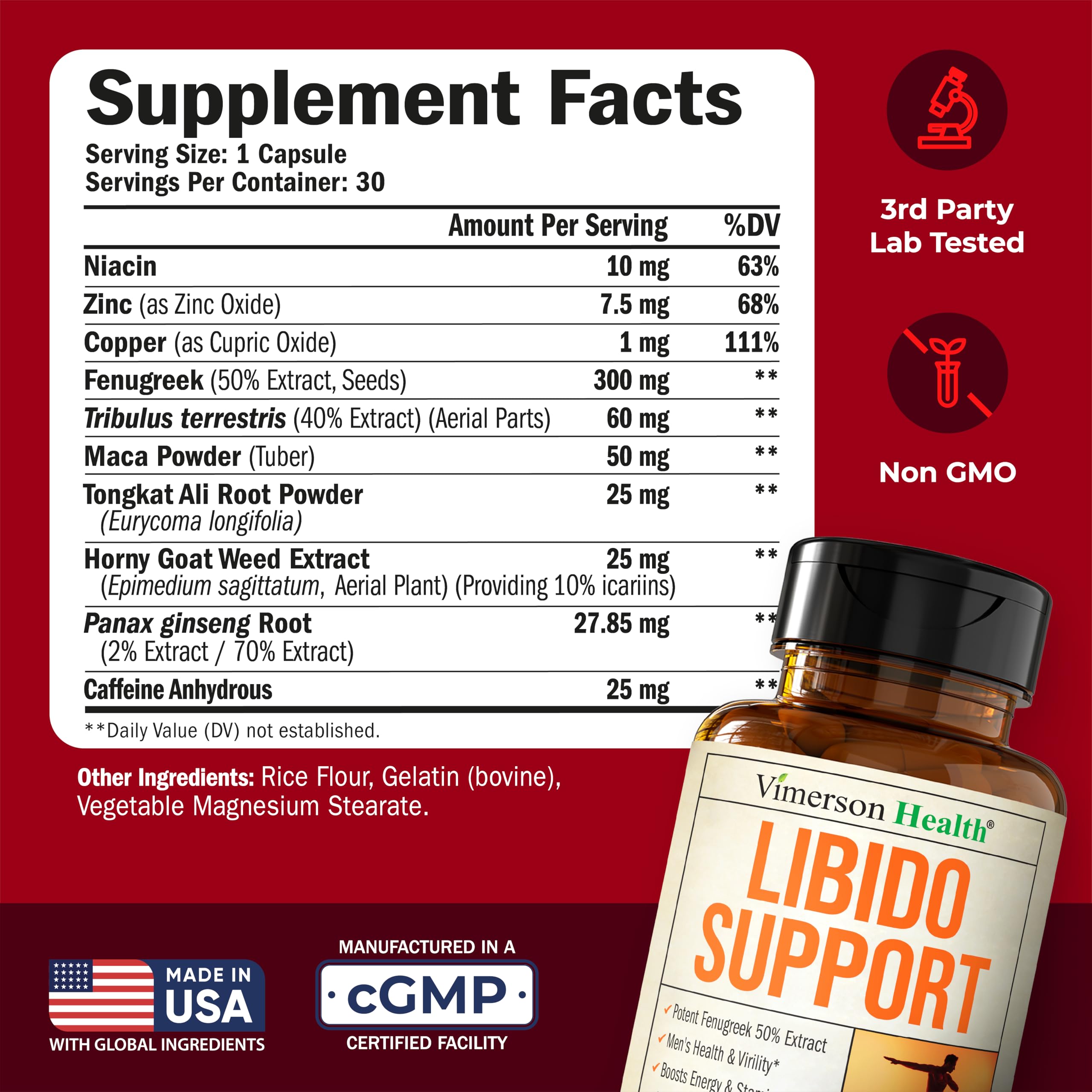Vimerson Health 10-in-1 performance blend capsules pack offers all-day energy and focus.