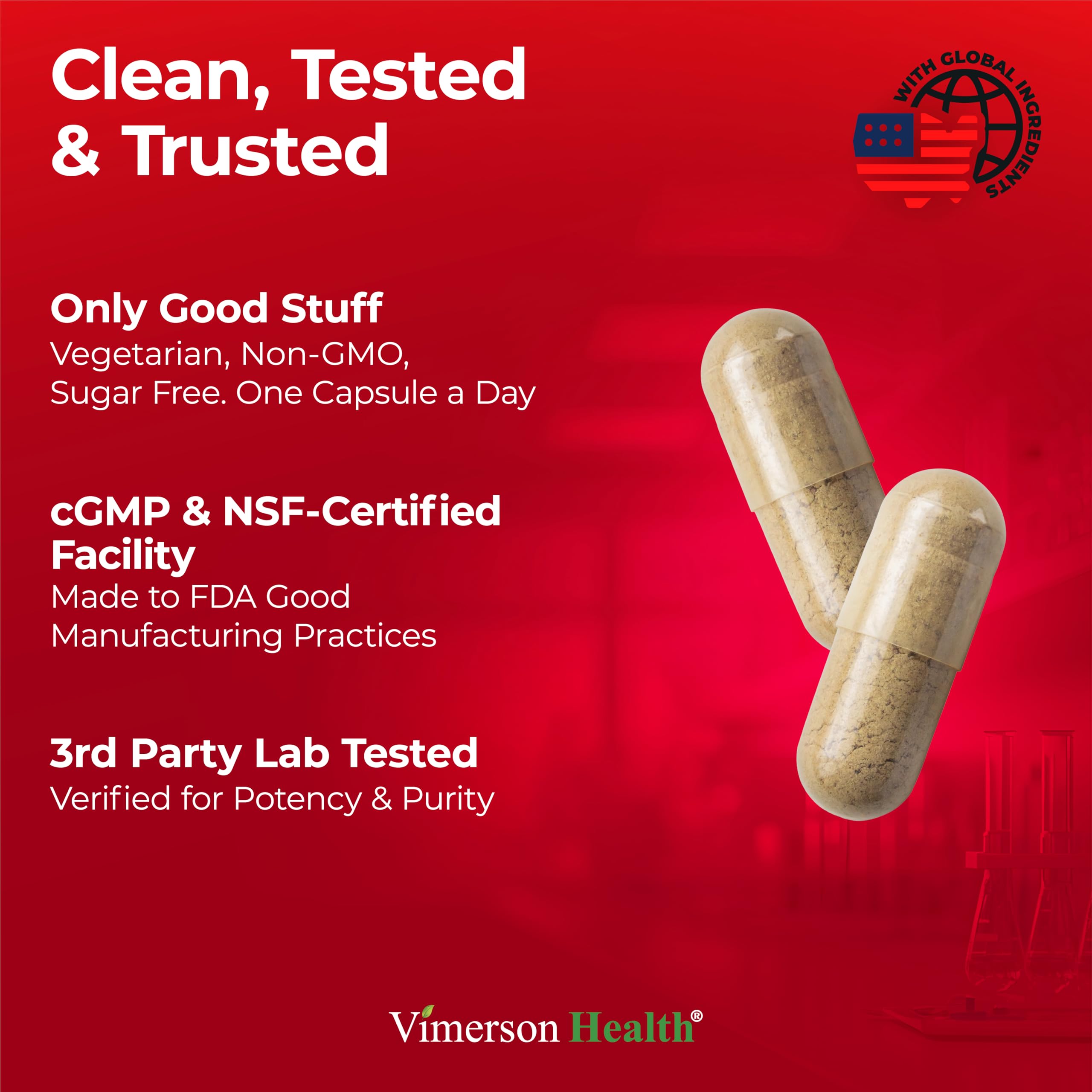 Active man takes Vimerson Longjack before workout for sustained drive.