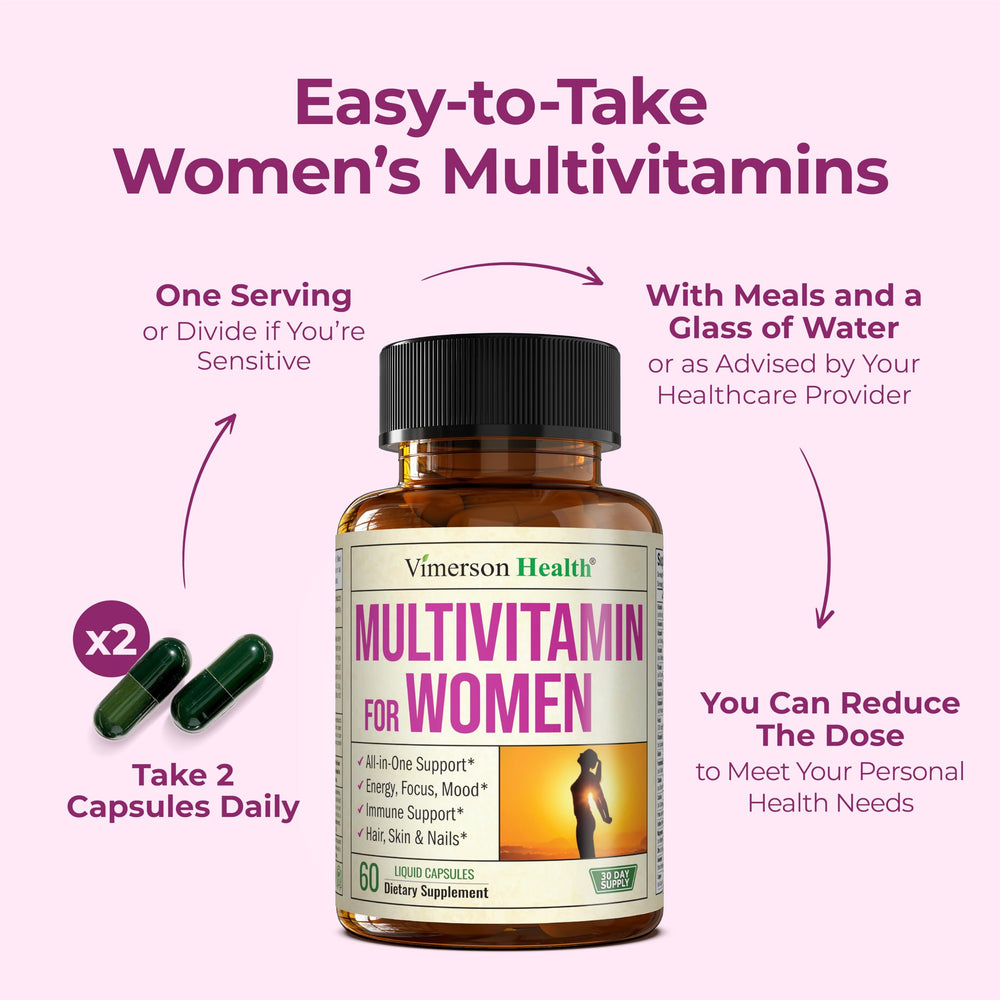 Vimerson Health hair, skin, and nails nutrients depicted for beauty-support benefits.