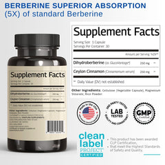 VINATURA Dihydroberberine Cinnamon capsules