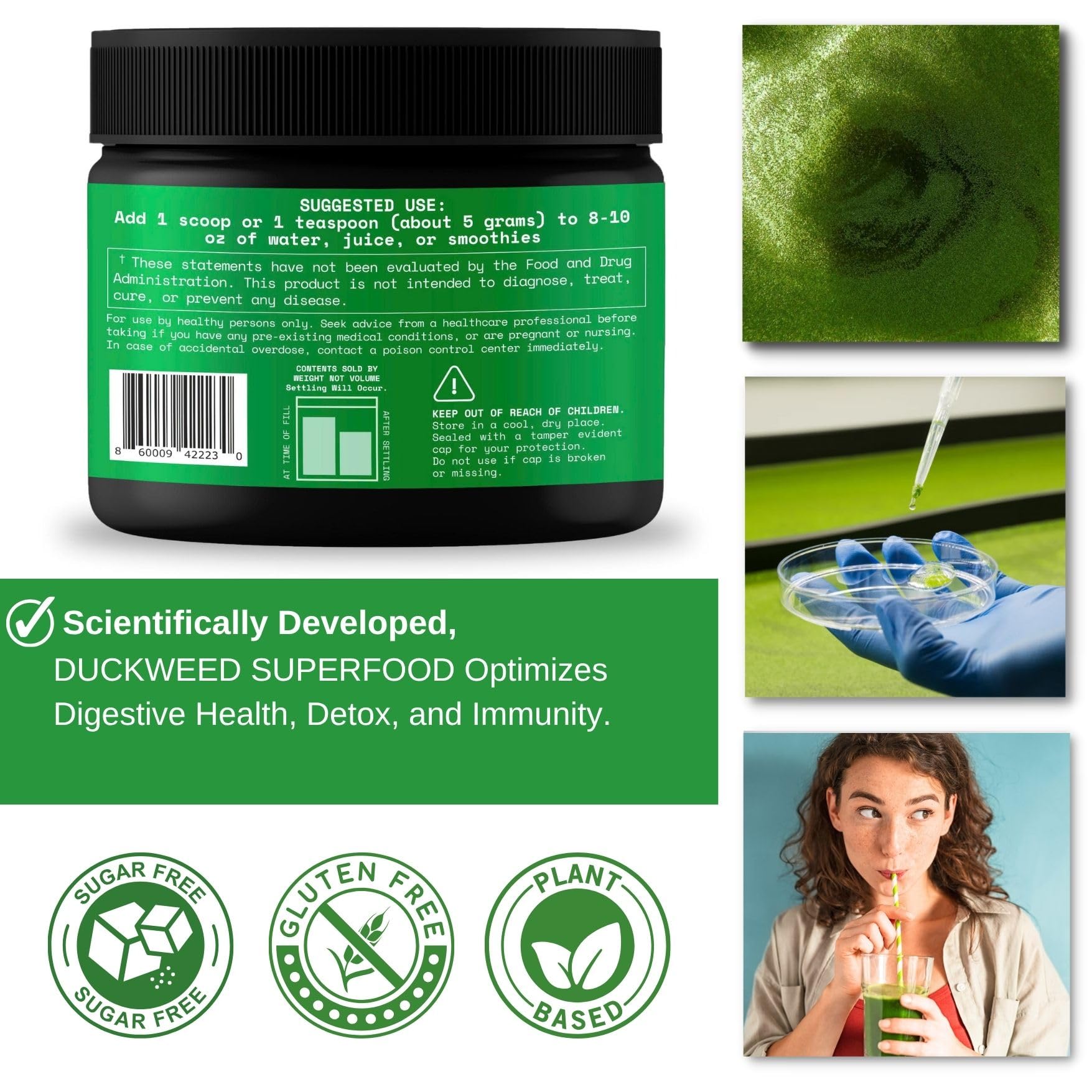 USA-made cGMP facility seal and packaging