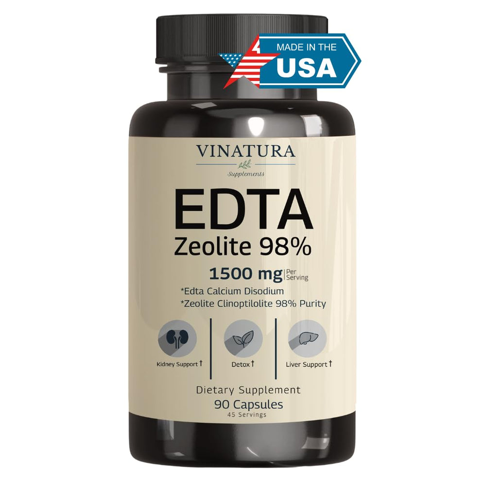 VINATURA EDTA Capsules bottle front