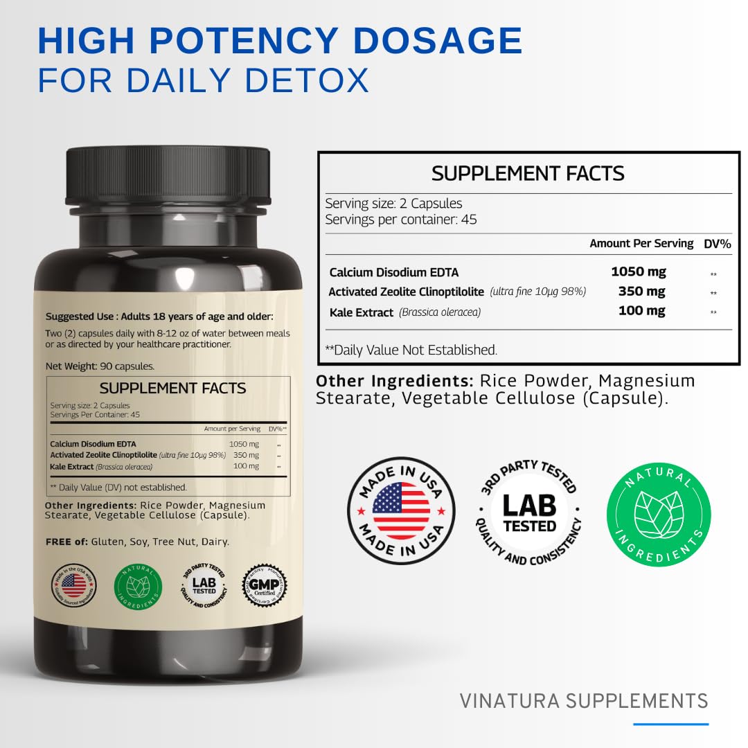 Label showing 1500mg per serving