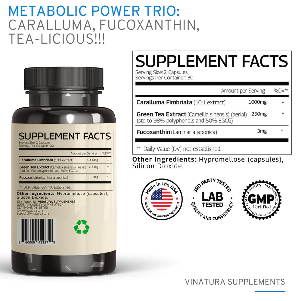 VINATURA EGCG 45% extract bottle highlights potent polyphenols for immune support.