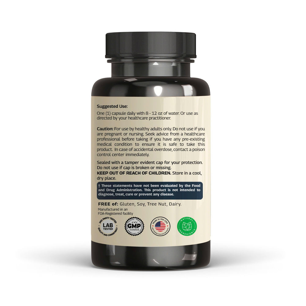 VINATURA made-in-USA cgmp facility badge reinforces trusted manufacturing.