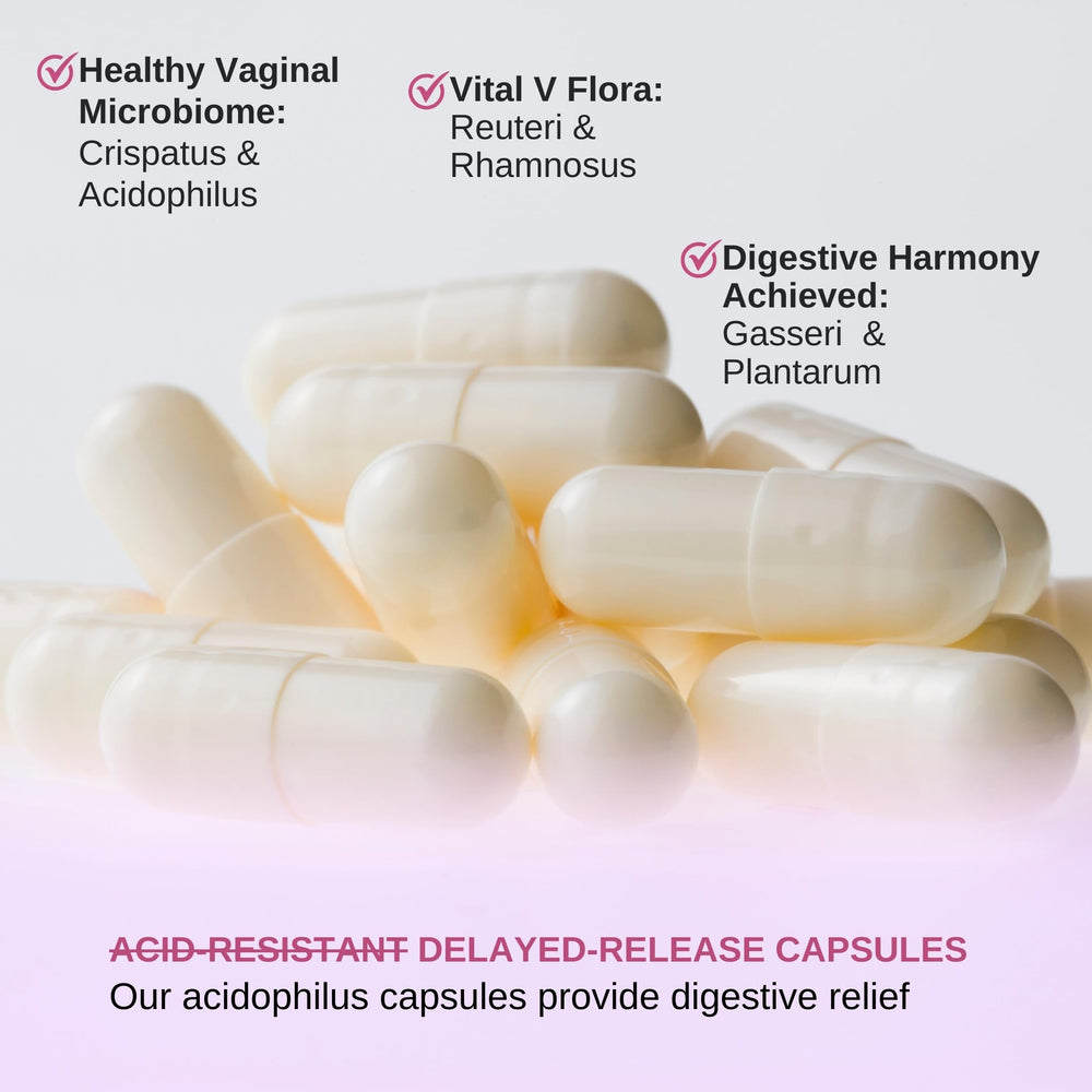 Titanium dioxide free probiotic capsules in VINATURA formula