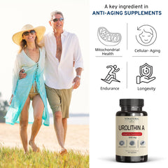 Ingredients panel for VINATURA Urolithin A 500mg