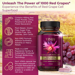 VINIA packaging box front