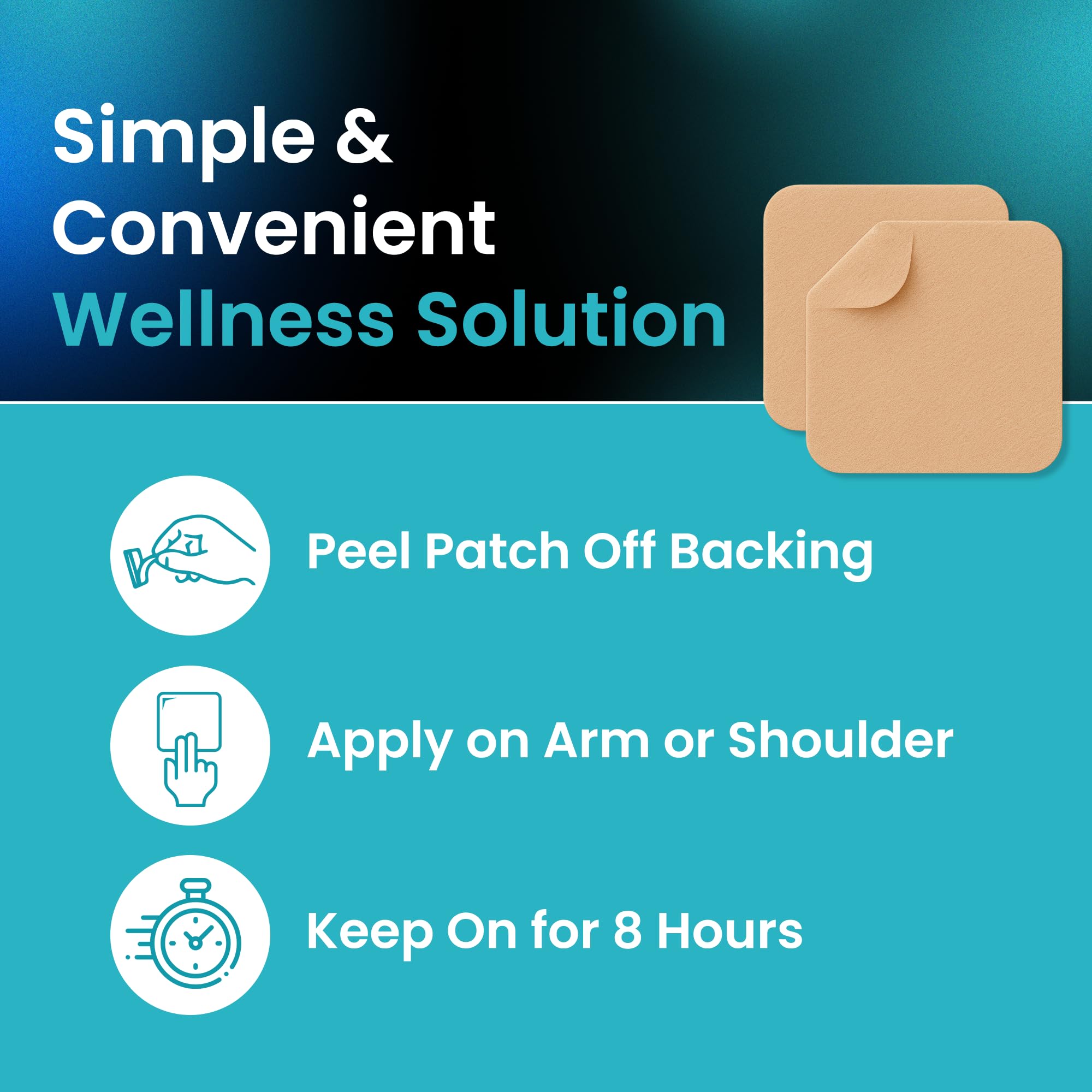 User applying VIORY NAD+ Patch to arm