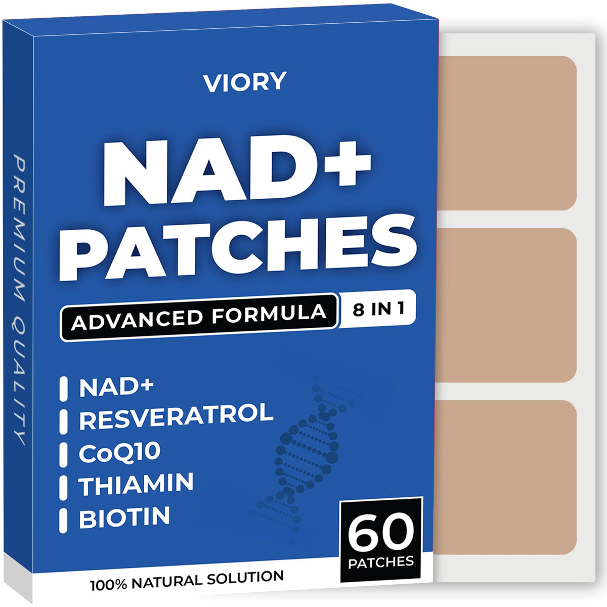 VIORY NAD+ Patch packaging front