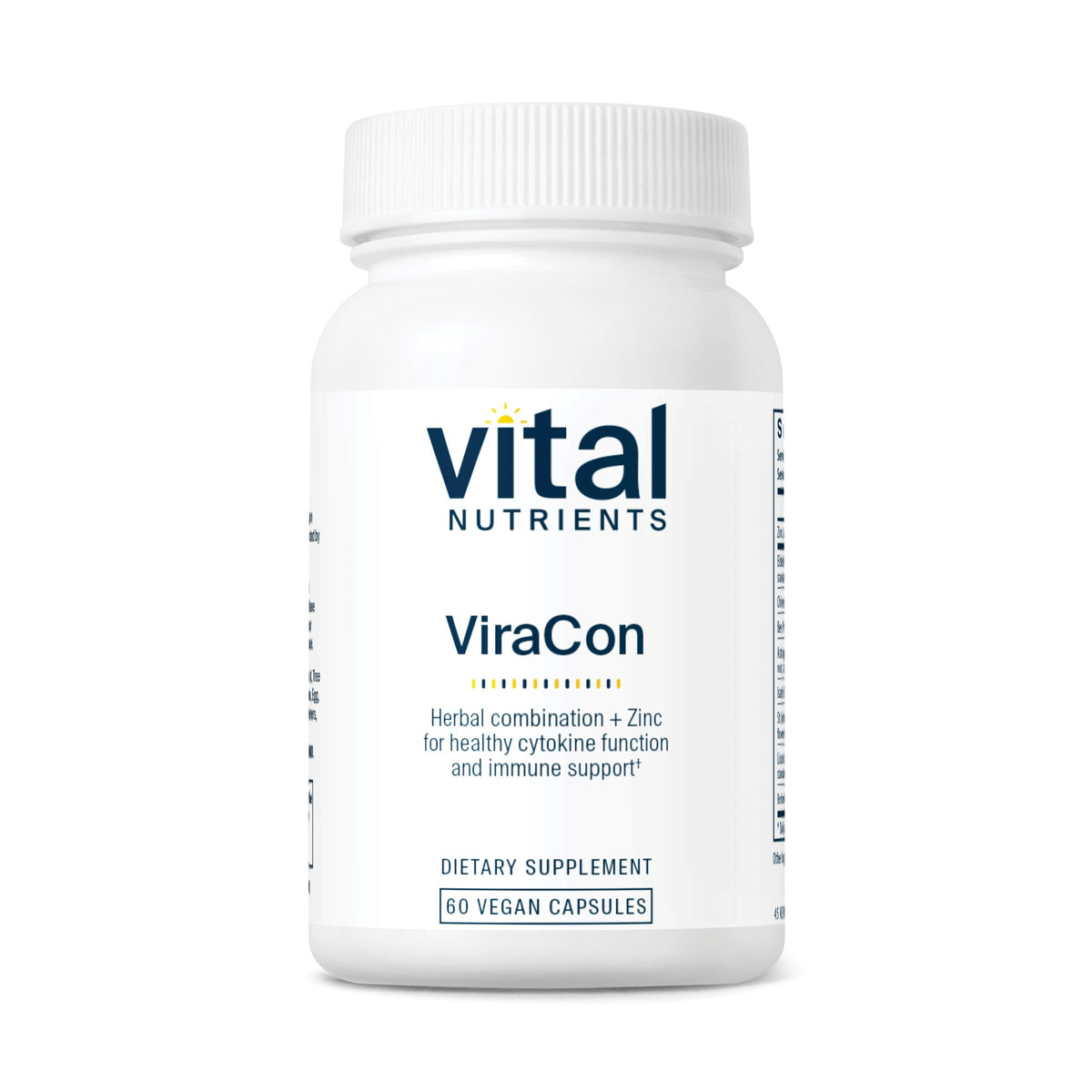 Vital Nutrients ViraCon bottle front view