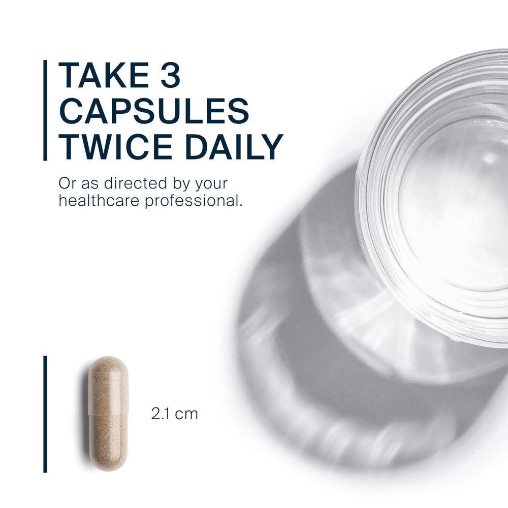 Capsules of ViraCon displayed in a dish