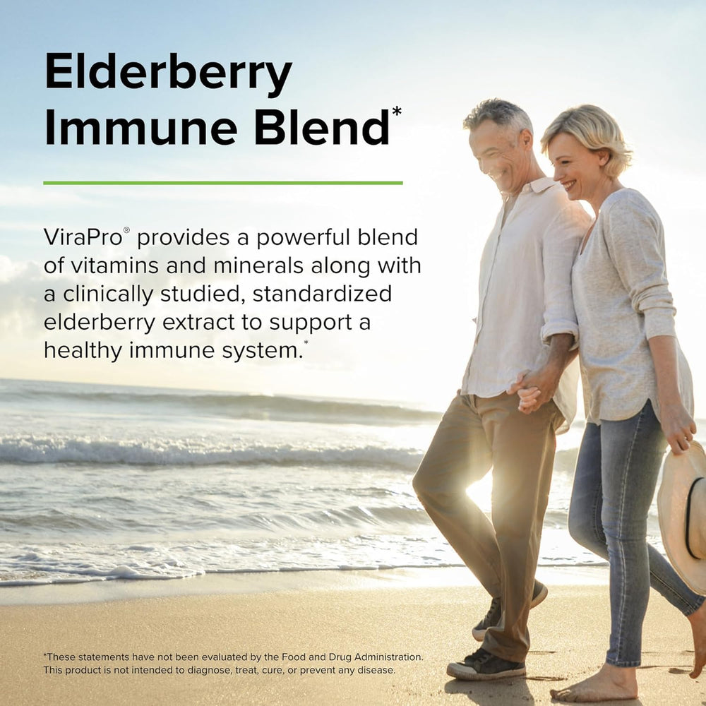 Ingredients highlight: elderberry, zinc, selenium in ViraPro