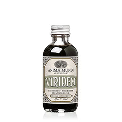 Viridem Greens Detox Elixir bottle front (2oz)