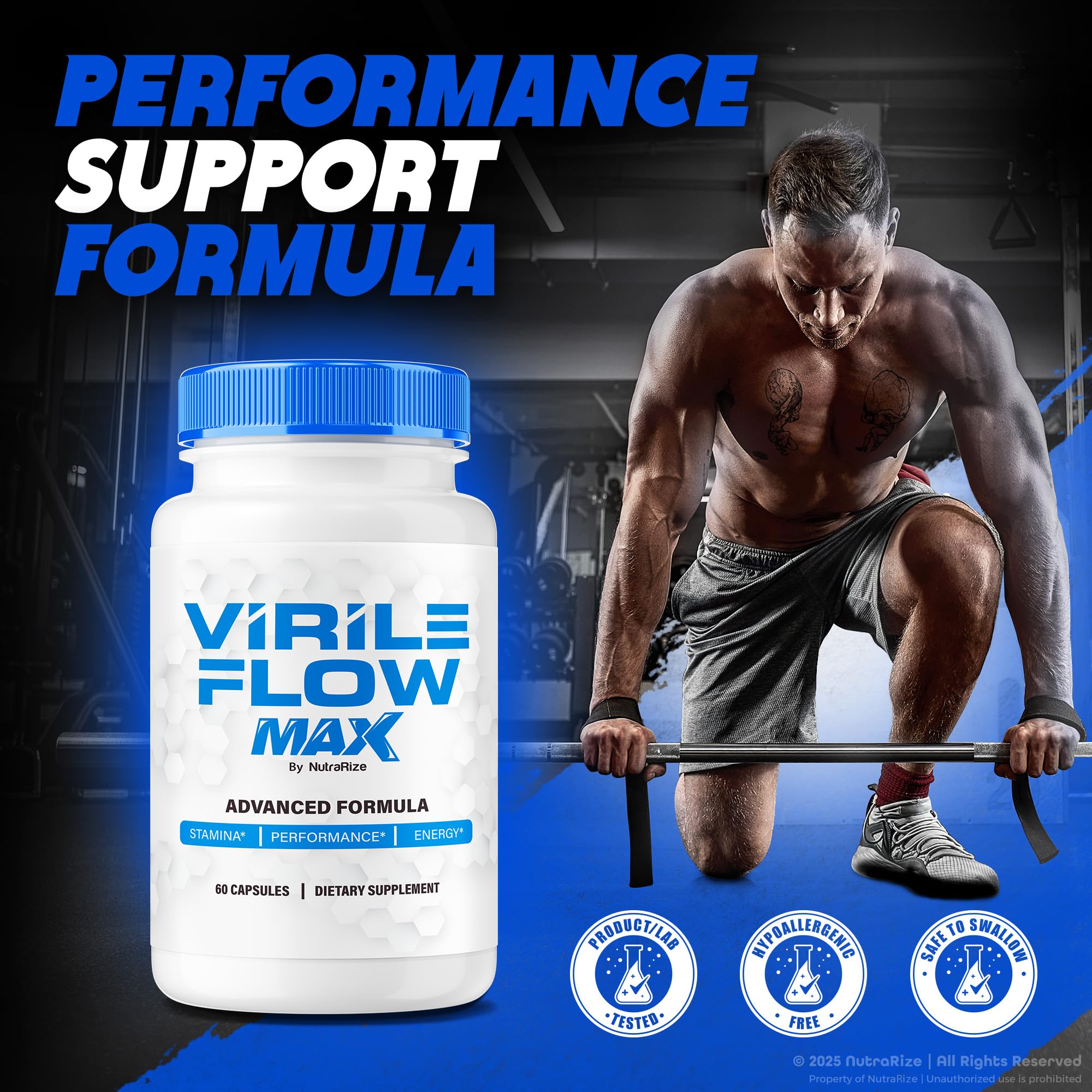 Virile Flow natural formula ingredient image
