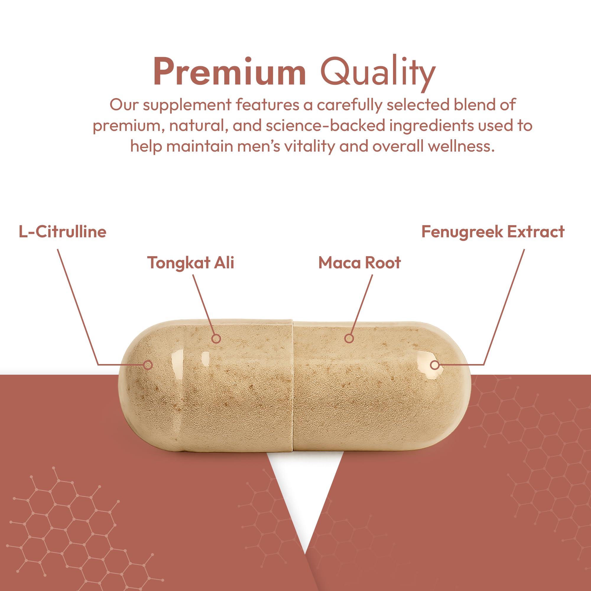 VIRNOUX Fortim-ingredient-panel showcases Tongkat Ali and Fenugreek for hormonal health.