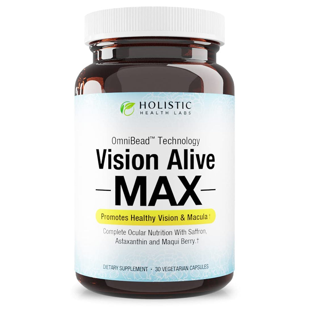 Vision Alive Max bottle label