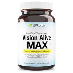 Vision Alive Max bottle label