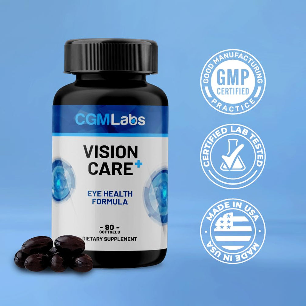 Vision Care Plus ingredients label