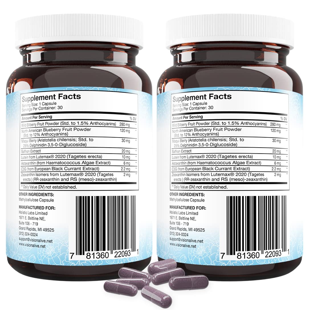 Vision Alive Max pack of 2 bottles