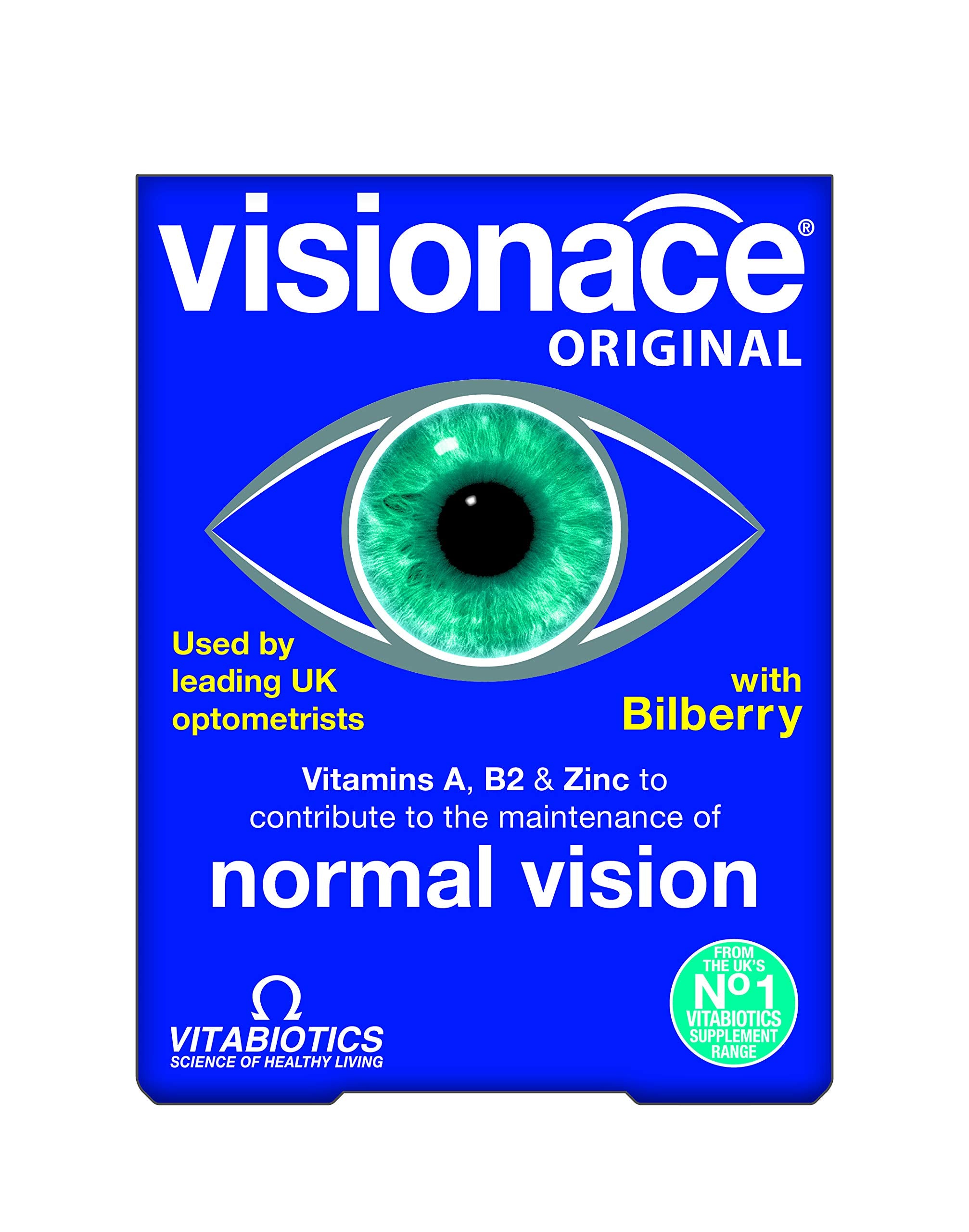 Packshot of Visionace Original 30 tablets