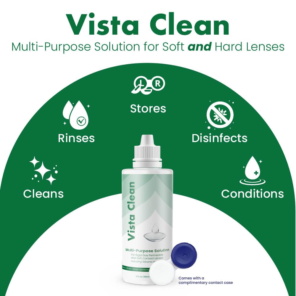 Suitable for rigid gas permeable and soft contact lenses