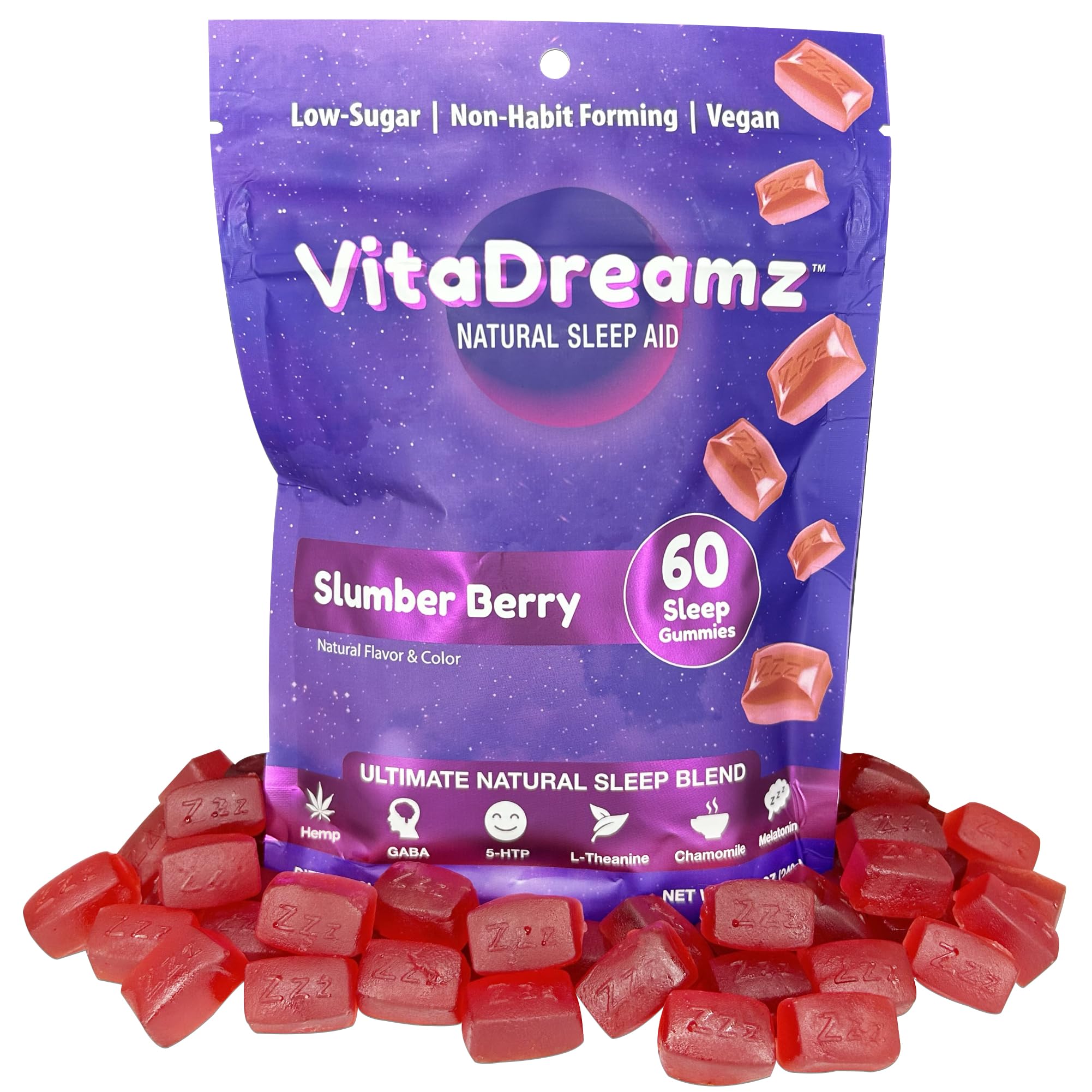 VitaDreamz Melatonin Gummies sleep product hero image