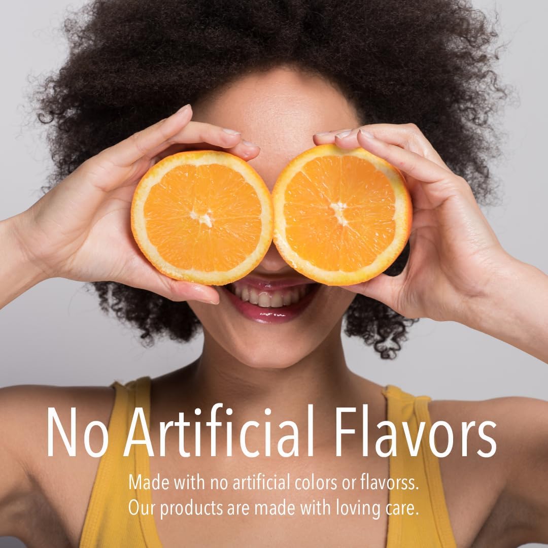 Immunity support concept with citrus imagery